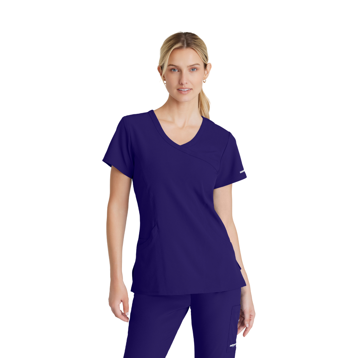 Reliance Top - Haut médical avec col croisé - Femme - Skechers SKECHERS