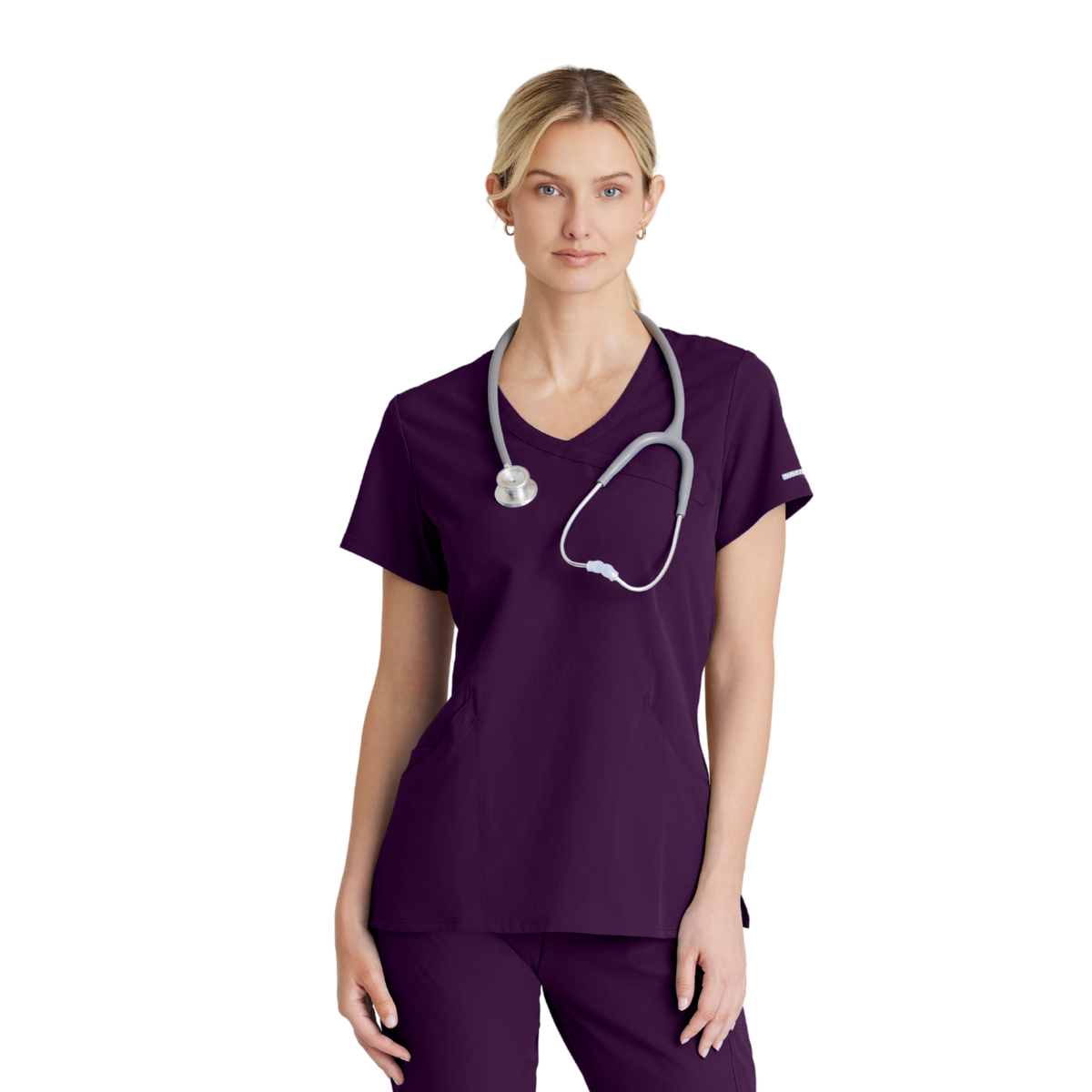 Reliance Top - Haut médical avec col croisé - Femme - Skechers SKECHERS