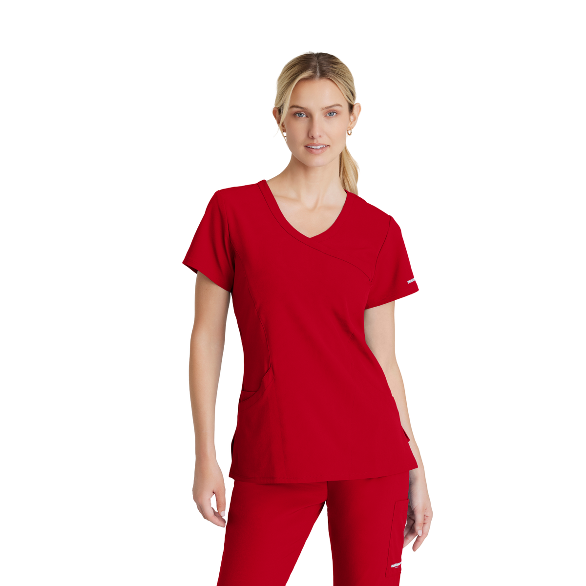 Reliance Top - Haut médical avec col croisé - Femme - Skechers SKECHERS