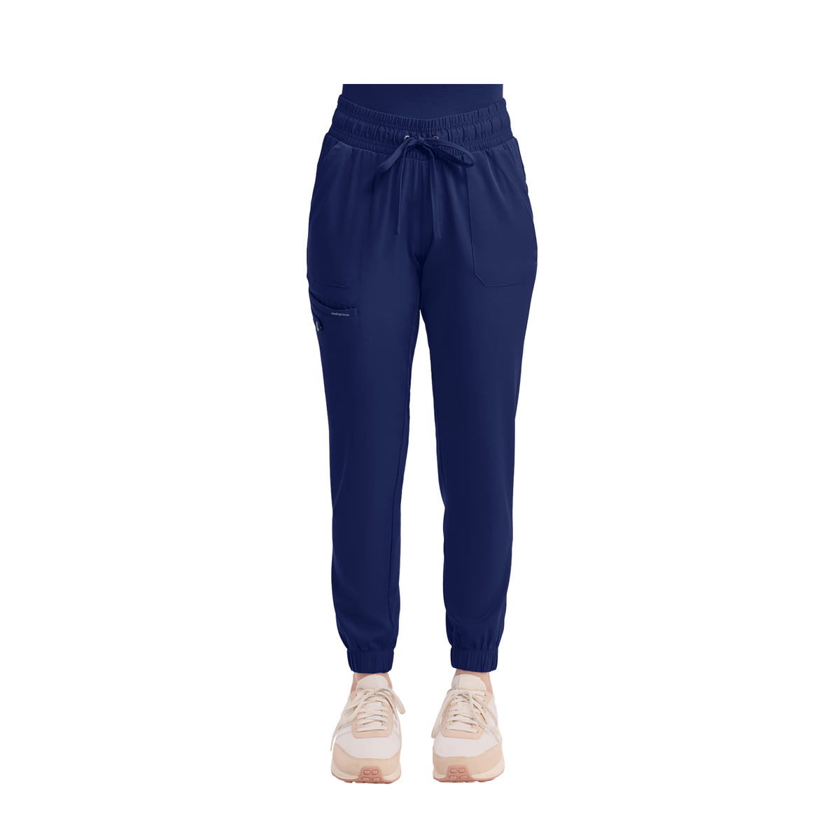 Renee - Jogging avec cordon de serrage - Femme - Healing Hands Healing Hands  Bleu Marine / 3XL