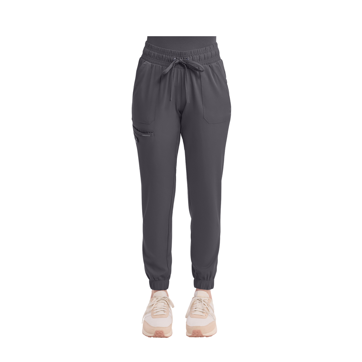 Renee - Jogging avec cordon de serrage - Femme - Healing Hands Healing Hands  Anthracite / 3XL
