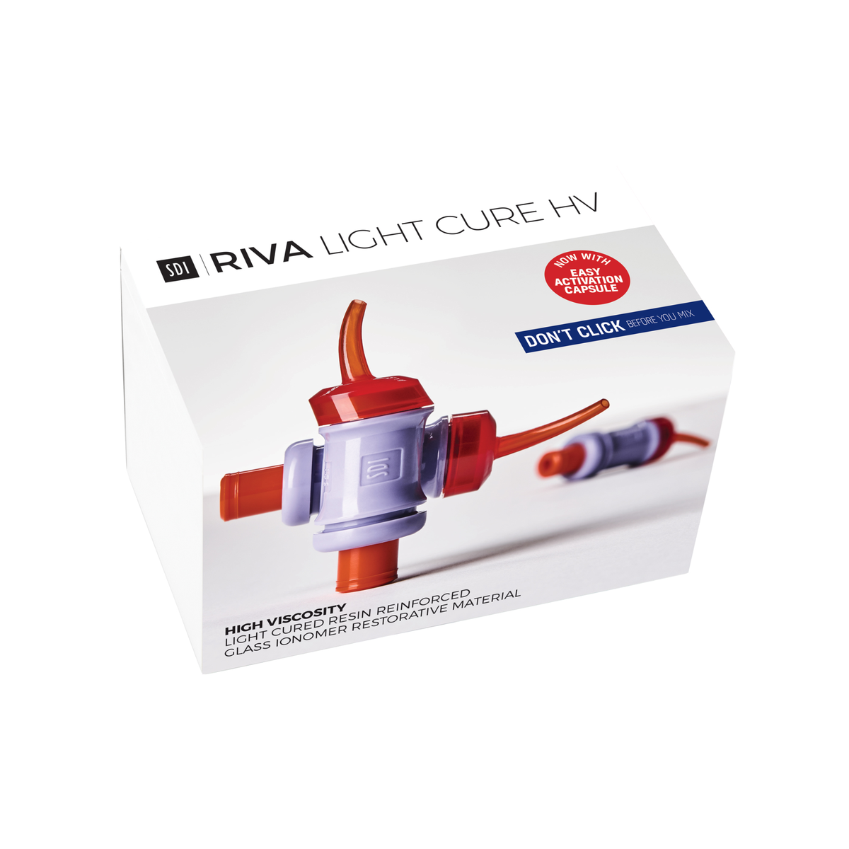 Riva Light Cure HV - Verre ionomère - 50 capsules - plusieurs teintes - SDI - My Médical