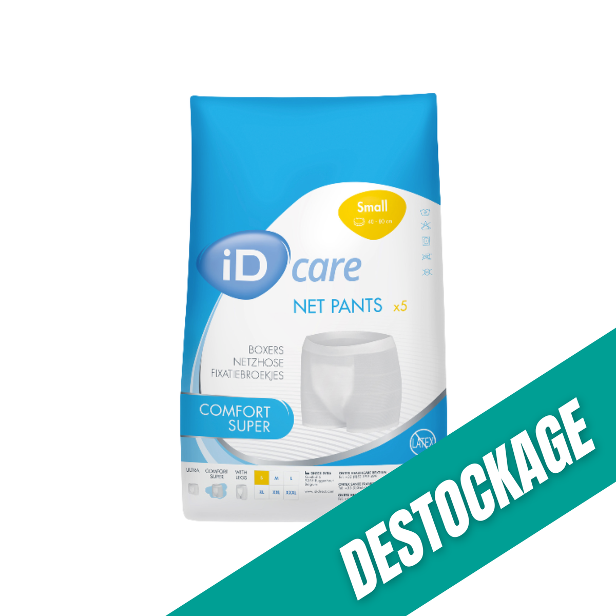 Slip de maintien ID Care Net Pants - Comfort - Plusieurs tailles - ID Care // Destockage - My Médical