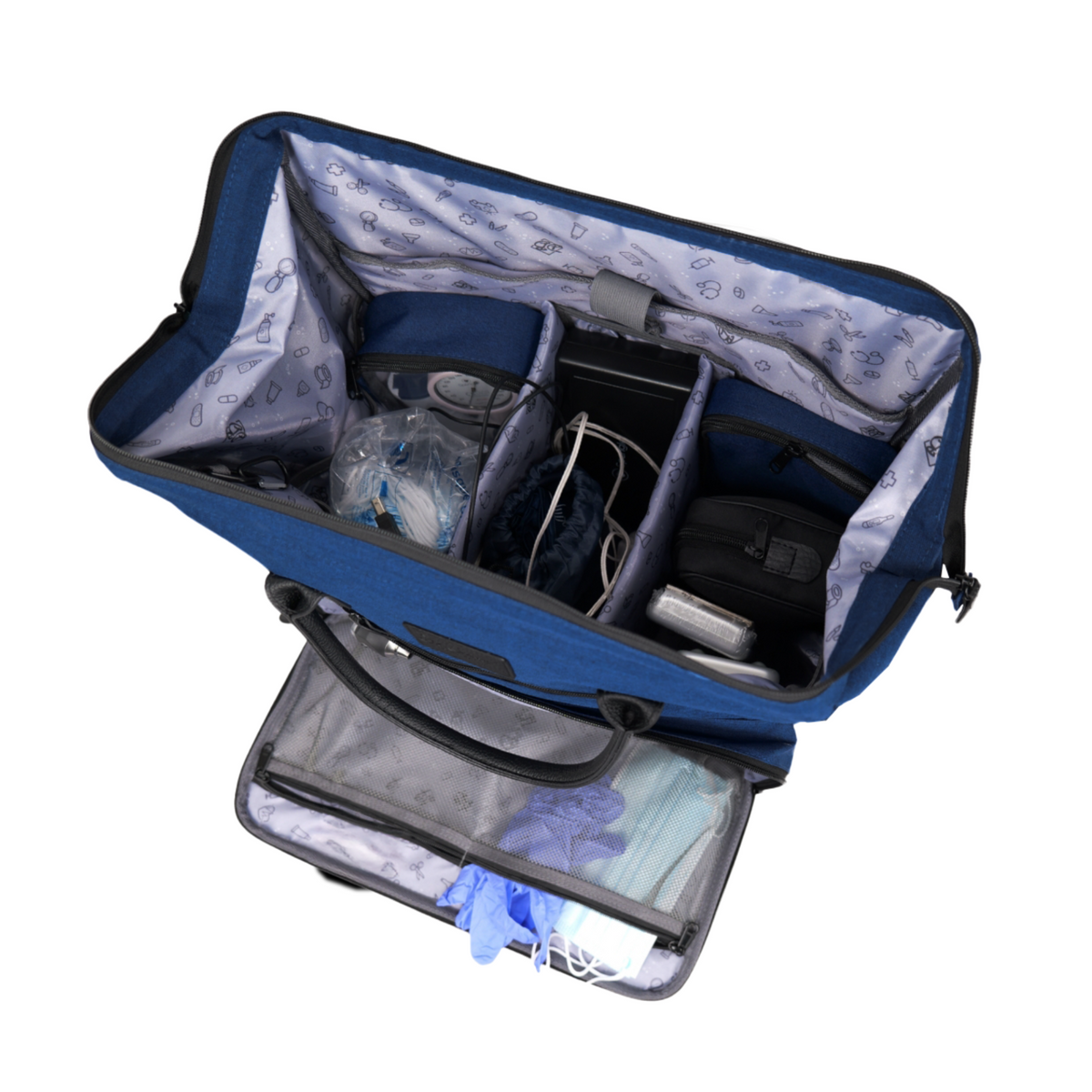 Sac médical OUESSANT - Marine / Noir - My Médical