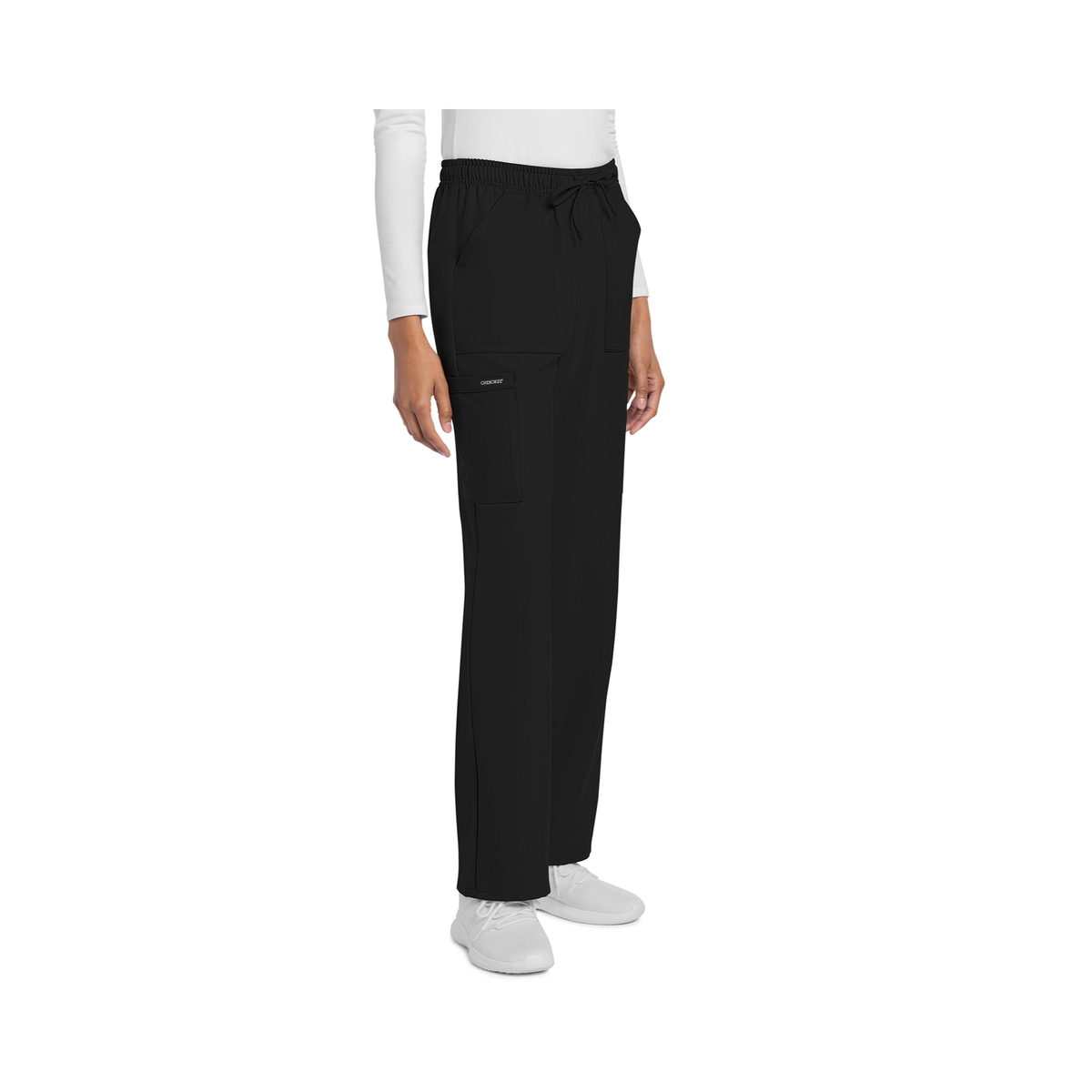 Saint-Malo - Pantalon jambes droites à cordon de serrage - Femme - Cherokee Cherokee Authentic Workwear 
