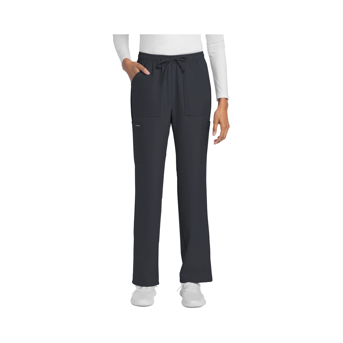 Saint-Malo - Pantalon jambes droites à cordon de serrage - Femme - Cherokee Cherokee Authentic Workwear 