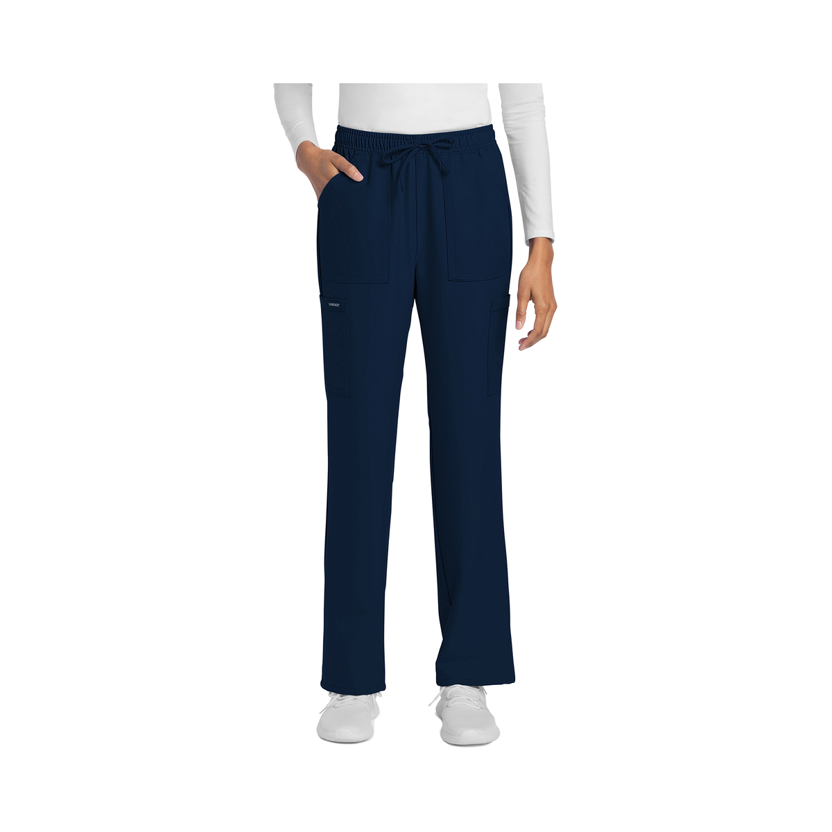 Saint-Malo - Pantalon jambes droites à cordon de serrage - Femme - Cherokee Cherokee Authentic Workwear 
