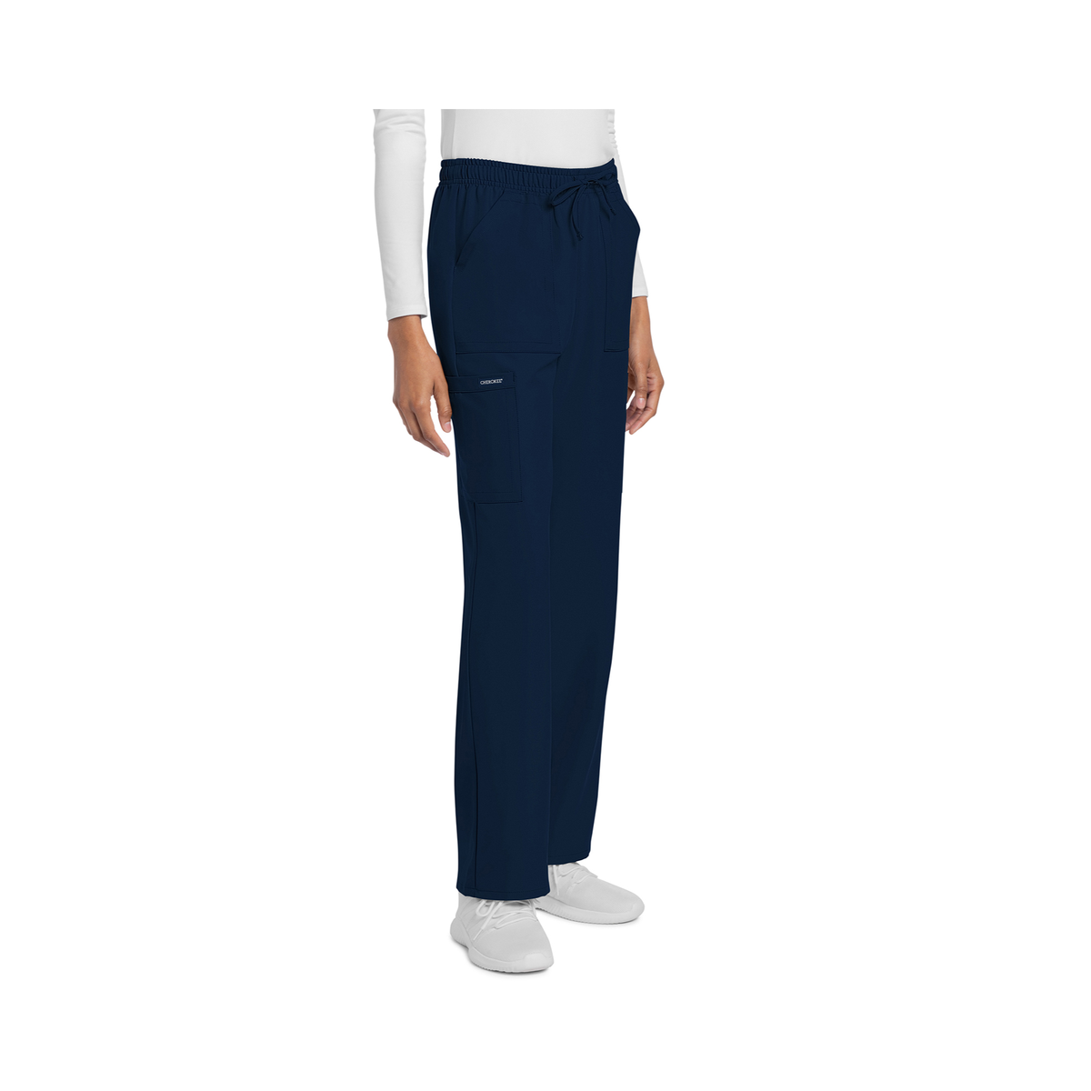 Saint-Malo - Pantalon jambes droites à cordon de serrage - Femme - Cherokee Cherokee Authentic Workwear 