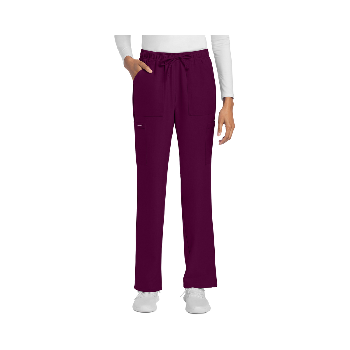 Saint-Malo - Pantalon jambes droites à cordon de serrage - Femme - Cherokee Cherokee Authentic Workwear 