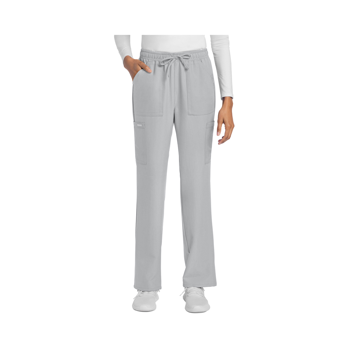 Saint-Malo - Pantalon jambes droites à cordon de serrage - Femme - Cherokee Cherokee Authentic Workwear 