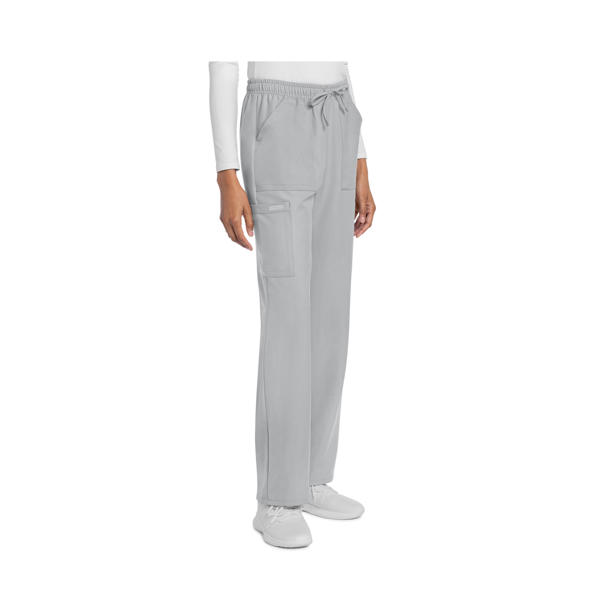 Saint-Malo - Pantalon jambes droites à cordon de serrage - Femme - Cherokee Cherokee Authentic Workwear 