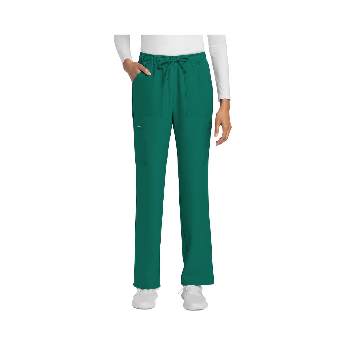 Saint-Malo - Pantalon jambes droites à cordon de serrage - Femme - Cherokee Cherokee Authentic Workwear 