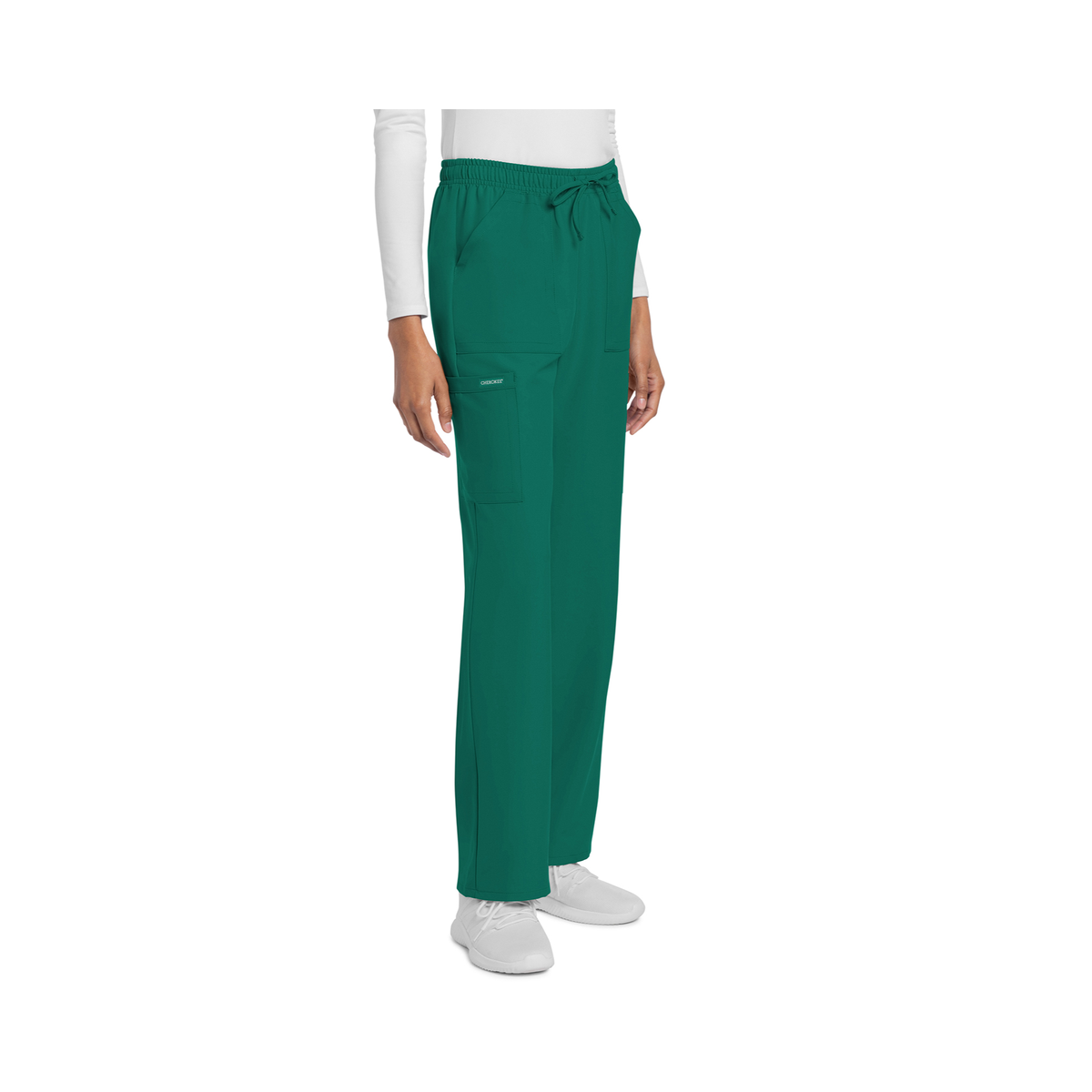 Saint-Malo - Pantalon jambes droites à cordon de serrage - Femme - Cherokee Cherokee Authentic Workwear 