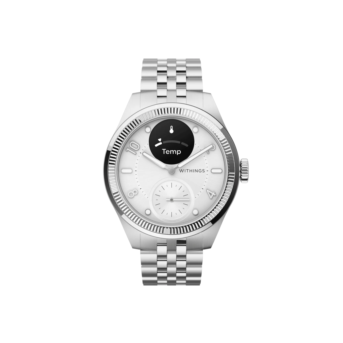 ScanWatch 2 Nova Brillant - Montre Hybride Connectée - 39 mm - 2 coloris - Withings - My Médical