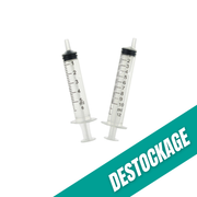 Seringues 3 Pièces - Différentes contenances - Luer Lock // Date Dépassée - My Médical