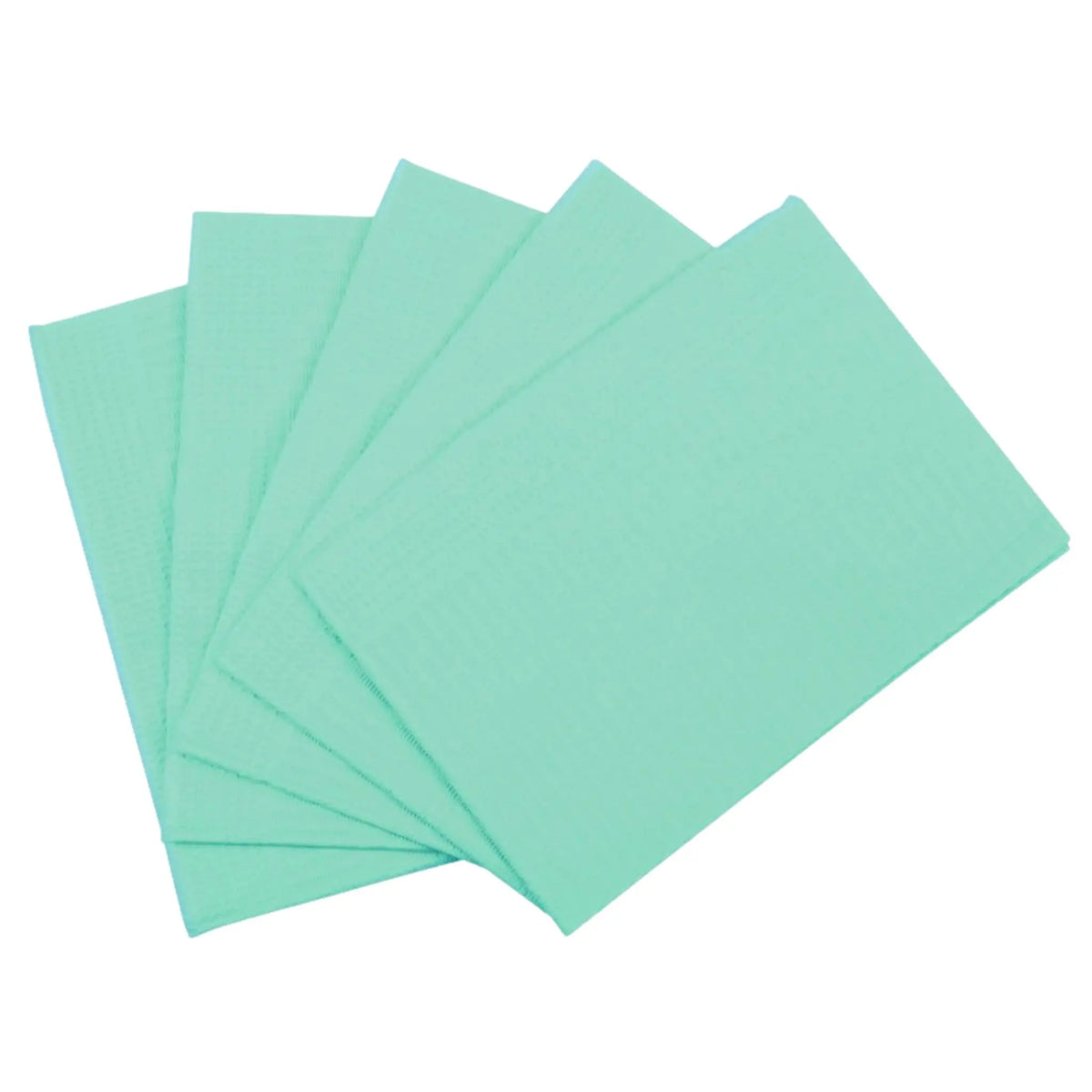 Serviettes Bavoirs de protection plastifié - 125 pièces - 33 x 48 cm - Medistock - My Médical