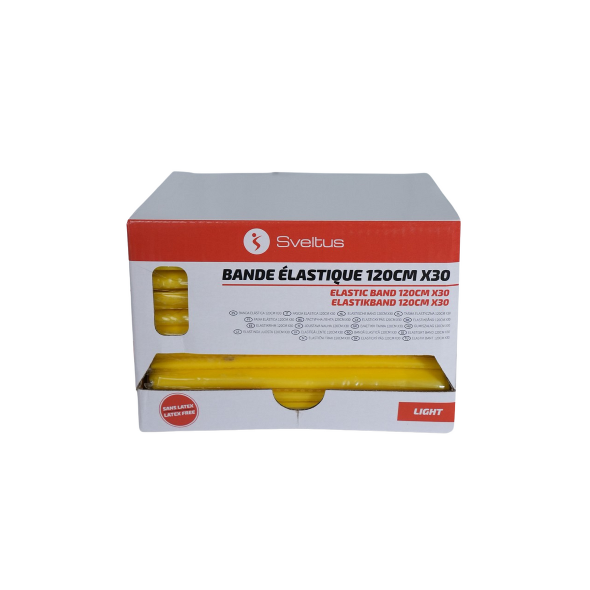 Set 30 Bandes Élastiques TPE - 120 cm - Sveltus - My Médical
