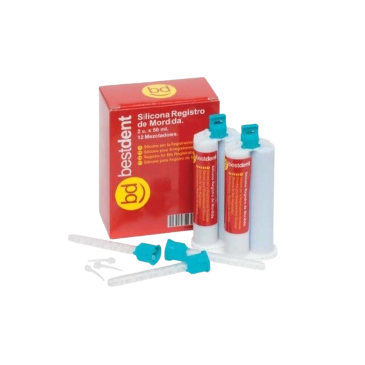 Silicone pour l'Enregistrement de l'Occlusion - 2 x 50 ml - Bestdent - My Médical