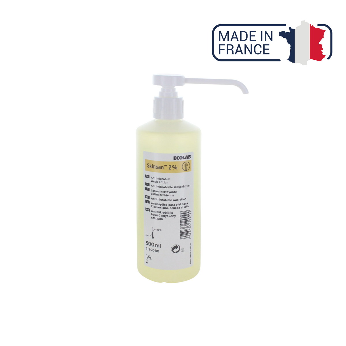 Skinsan 2% savon antiseptique - Différentes tailles - Anios Anios 