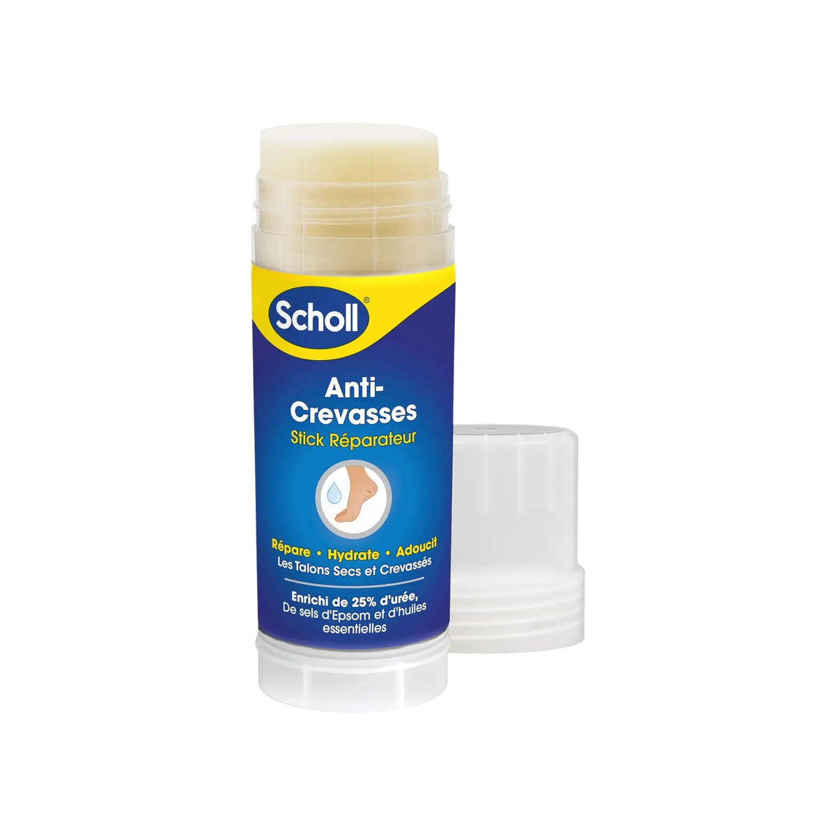 Stick Anti-Crevasses U+ Urée 25% - 70 gr - Scholl Scholl 