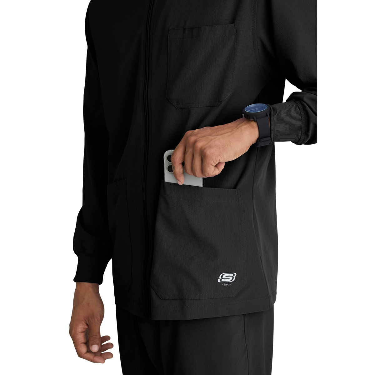 Structure Warm-Up - Veste médical - Homme - Skechers SKECHERS