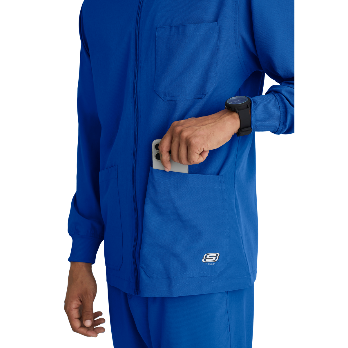 Structure Warm-Up - Veste médical - Homme - Skechers SKECHERS