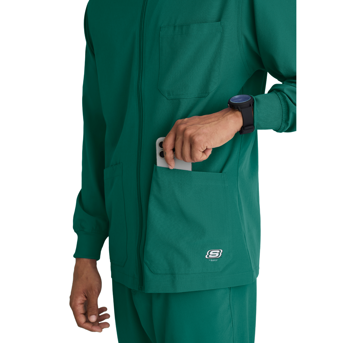 Structure Warm-Up - Veste médical - Homme - Skechers SKECHERS