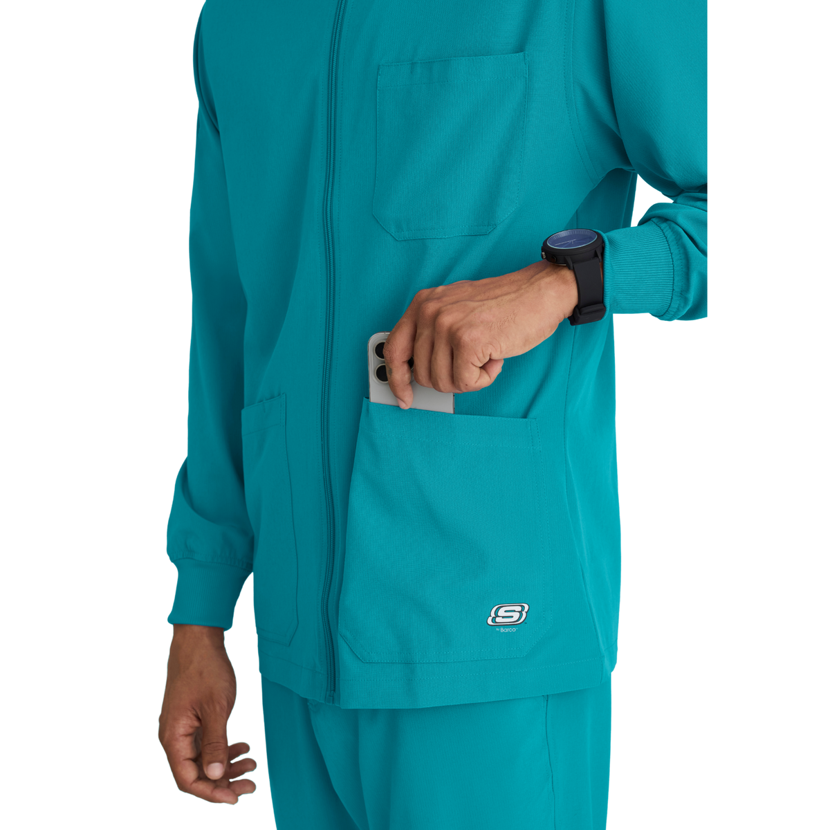 Structure Warm-Up - Veste médical - Homme - Skechers SKECHERS