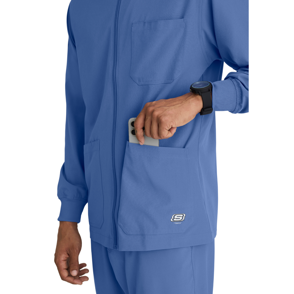 Structure Warm-Up - Veste médical - Homme - Skechers SKECHERS