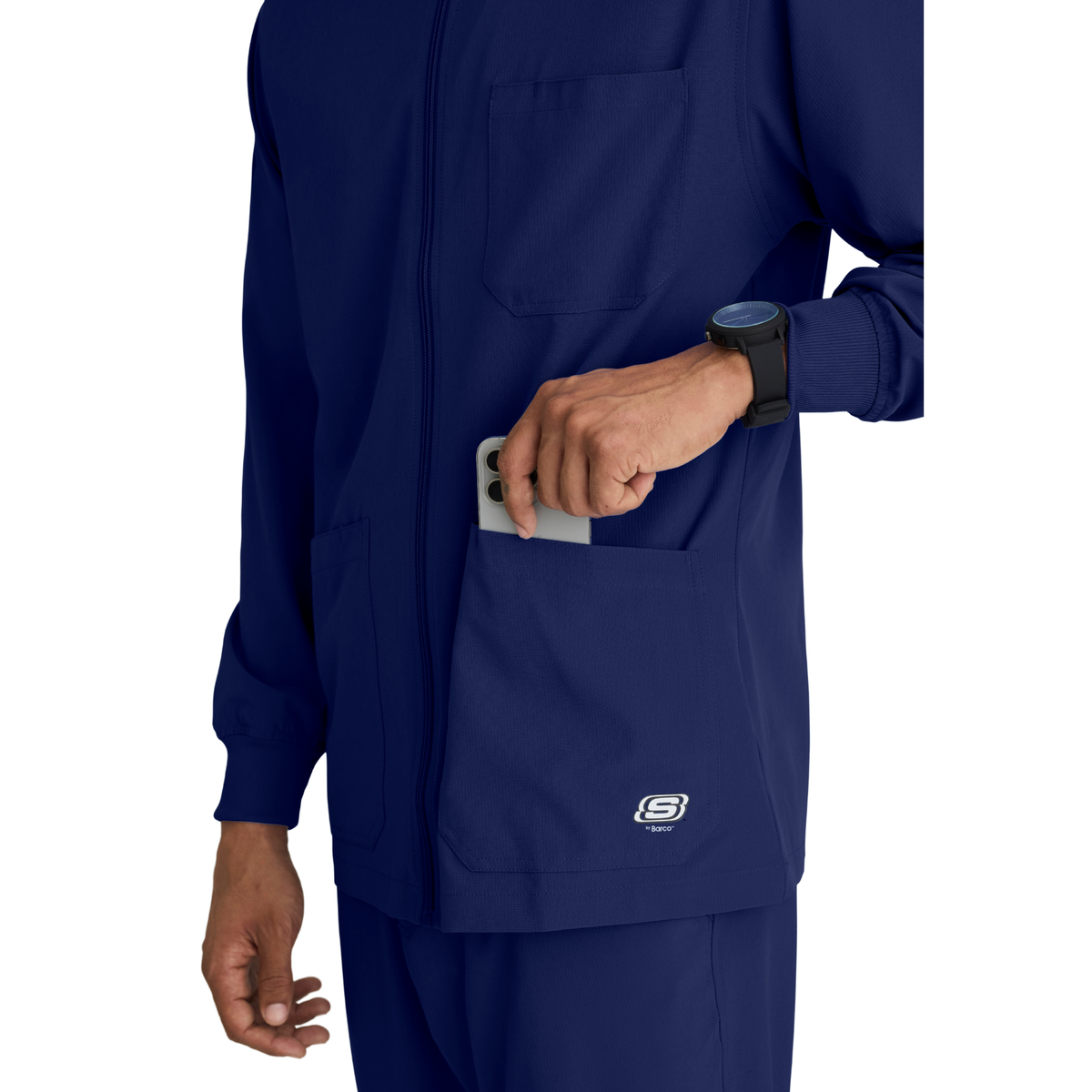 Structure Warm-Up - Veste médical - Homme - Skechers SKECHERS