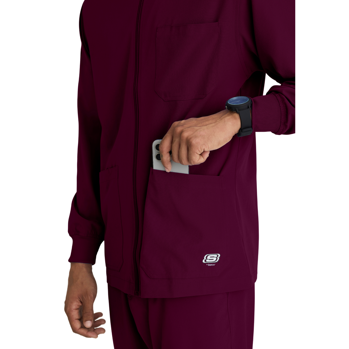 Structure Warm-Up - Veste médical - Homme - Skechers SKECHERS