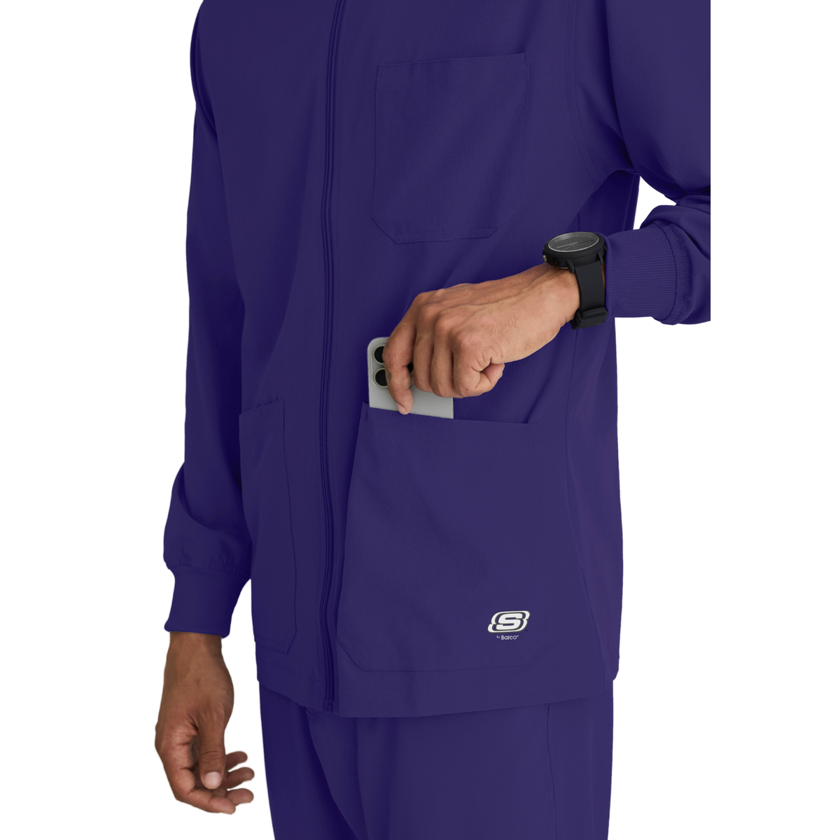 Structure Warm-Up - Veste médical - Homme - Skechers SKECHERS