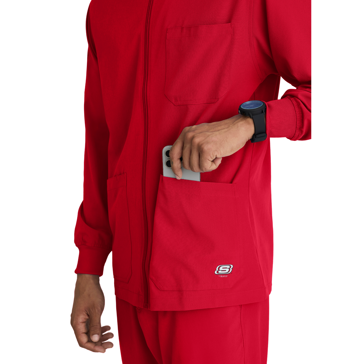 Structure Warm-Up - Veste médical - Homme - Skechers SKECHERS