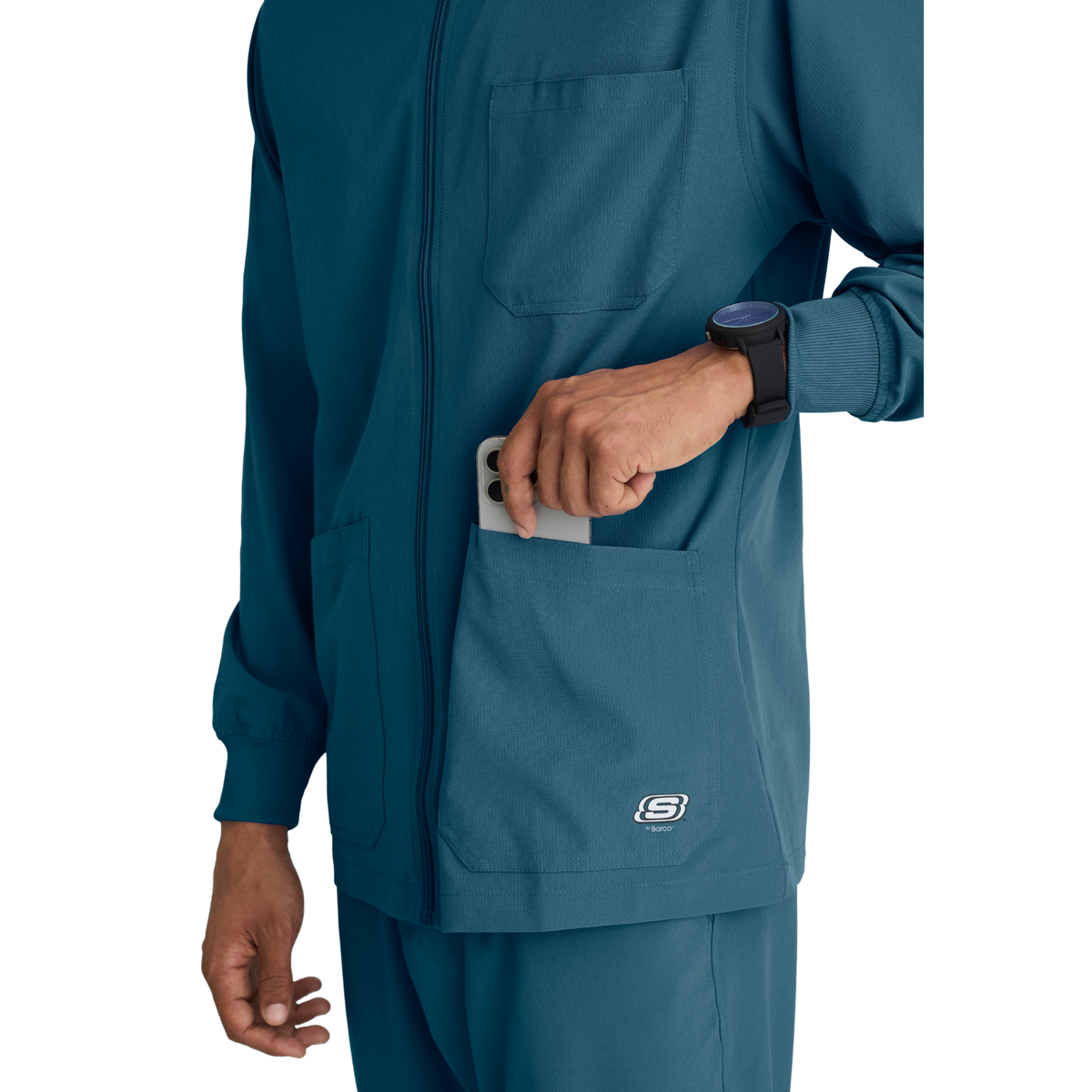 Structure Warm-Up - Veste médical - Homme - Skechers SKECHERS
