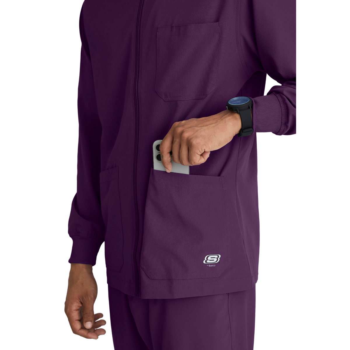 Structure Warm-Up - Veste médical - Homme - Skechers SKECHERS
