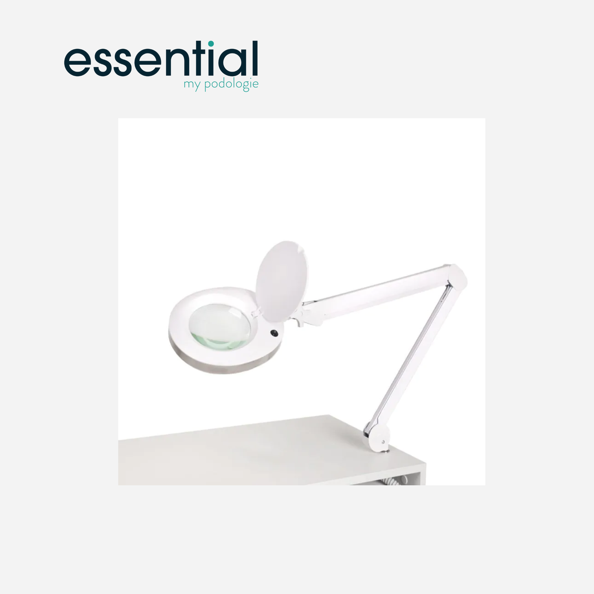 Support de Lampe loupe tubulaire en inox - Essential by My Podologie - My Médical