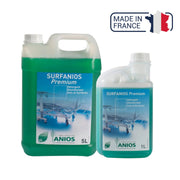 Nettoyant désinfectant Surfanios Premium - 5L / 1L / dose 20ml - Anios - My Médical
