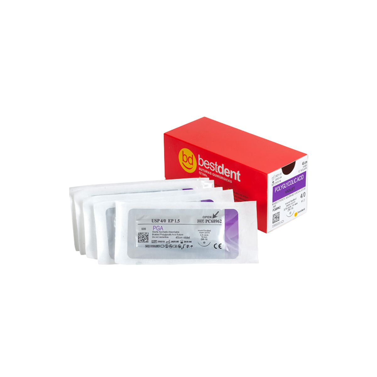 Suture PGA Résorbable - Plusieurs contenances - Bestdent - My Médical