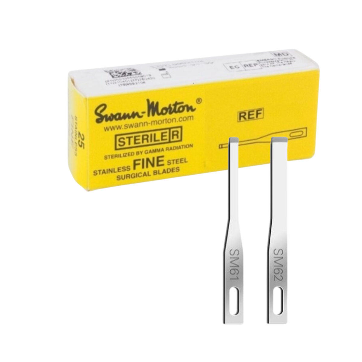 25 sterile Manet burin blades - Swann-Morton