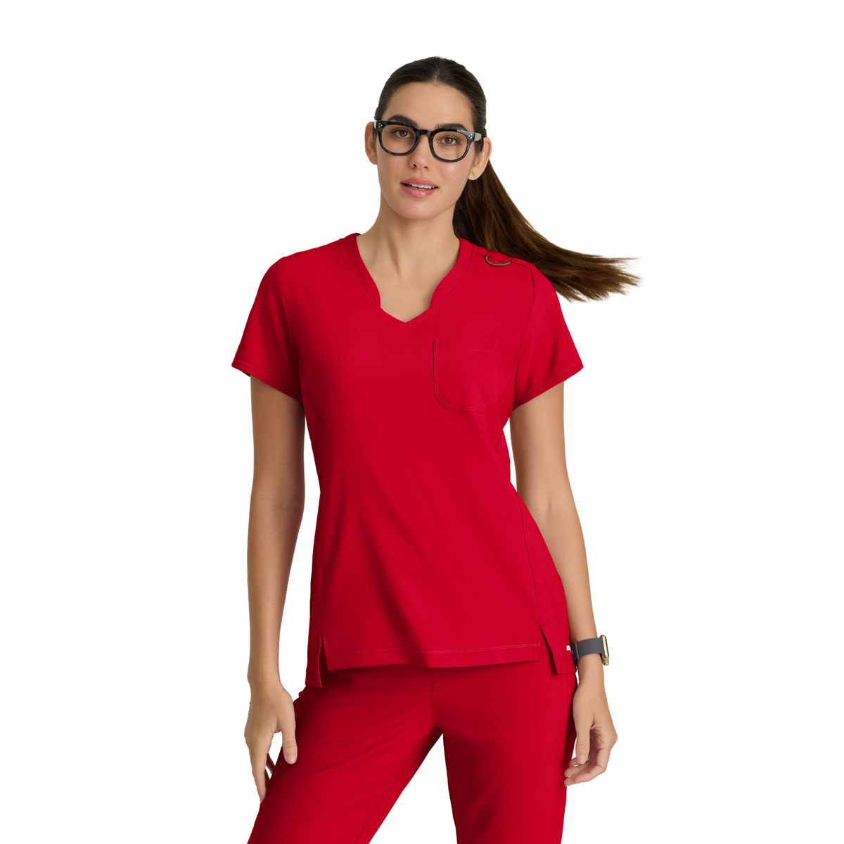 Sway Tuck-In Top - Tunique médical moderne - Femme - Grey’s Anatomy Evolve GREYS ANATOMY EVOLVE