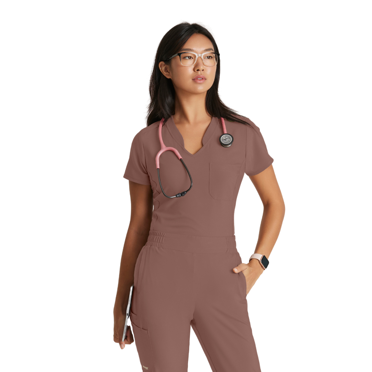 Sway Tuck-In Top - Tunique médical moderne - Femme - Grey’s Anatomy Evolve GREYS ANATOMY EVOLVE