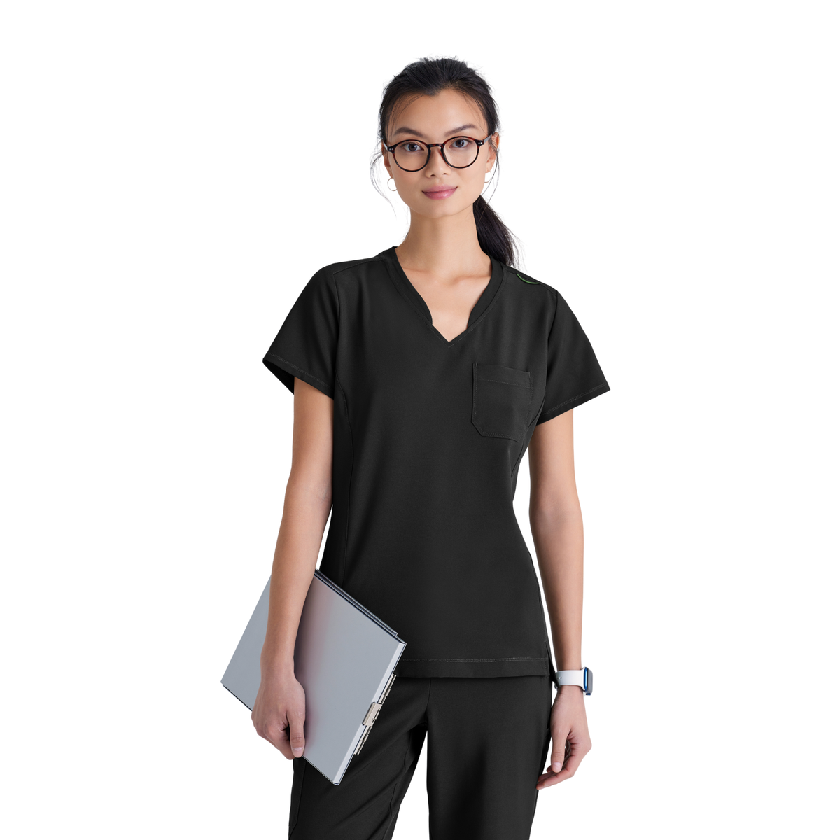 Sway Tuck-In Top - Tunique médical moderne - Femme - Grey’s Anatomy Evolve GREYS ANATOMY EVOLVE