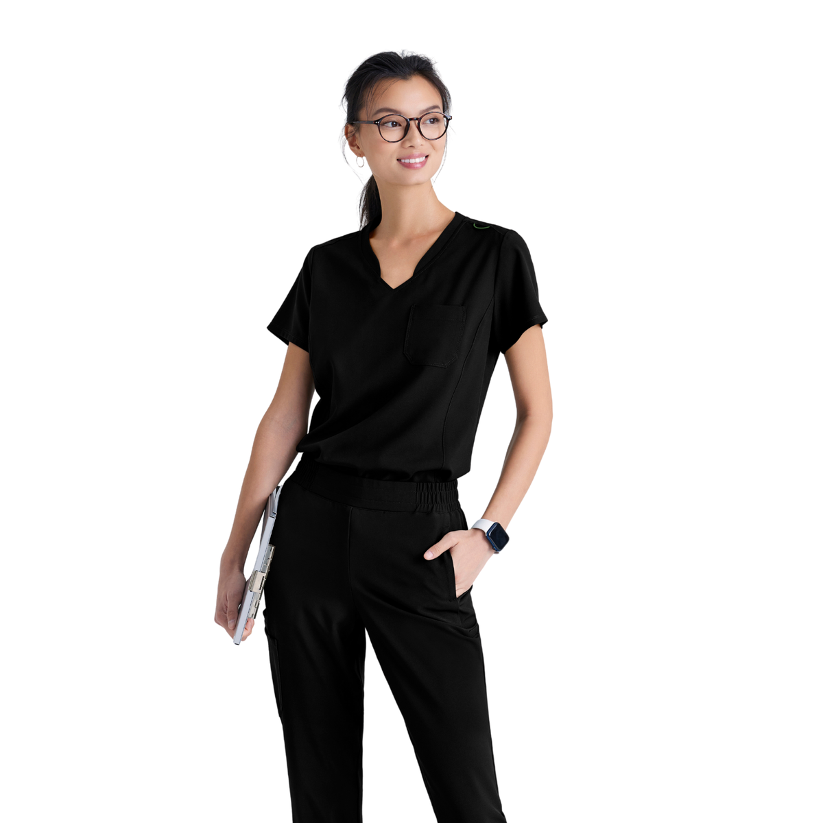 Sway Tuck-In Top - Tunique médical moderne - Femme - Grey’s Anatomy Evolve GREYS ANATOMY EVOLVE