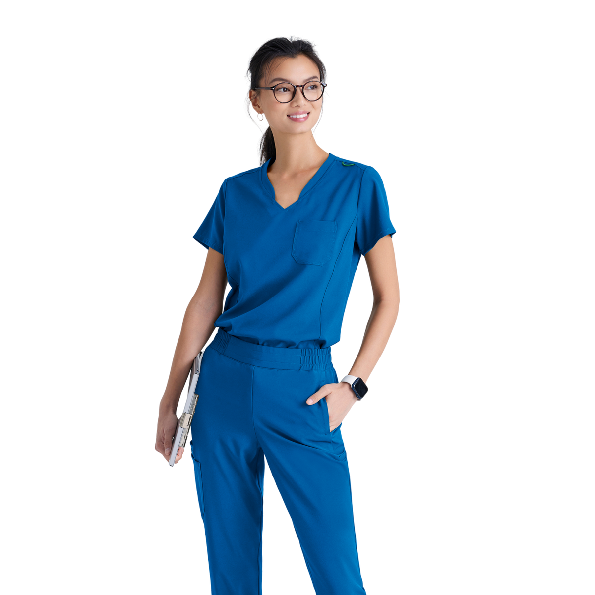 Sway Tuck-In Top - Tunique médical moderne - Femme - Grey’s Anatomy Evolve GREYS ANATOMY EVOLVE