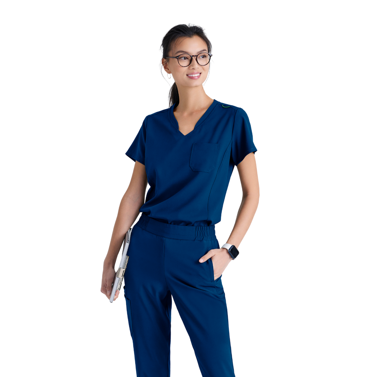 Sway Tuck-In Top - Tunique médical moderne - Femme - Grey’s Anatomy Evolve GREYS ANATOMY EVOLVE