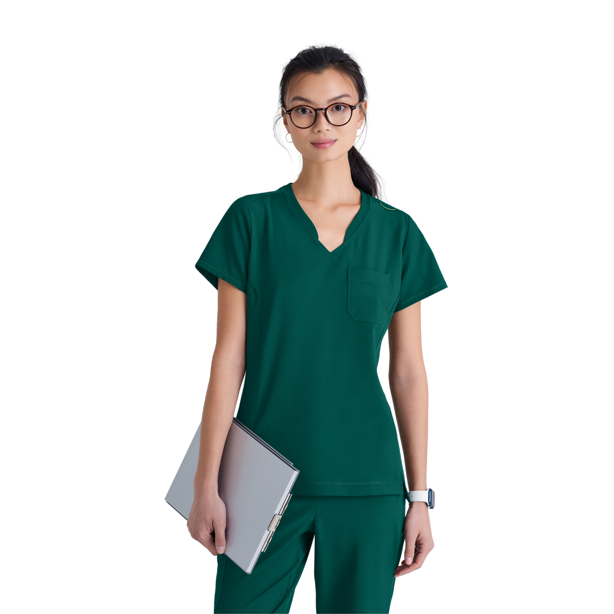 Sway Tuck-In Top - Tunique médical moderne - Femme - Grey’s Anatomy Evolve GREYS ANATOMY EVOLVE