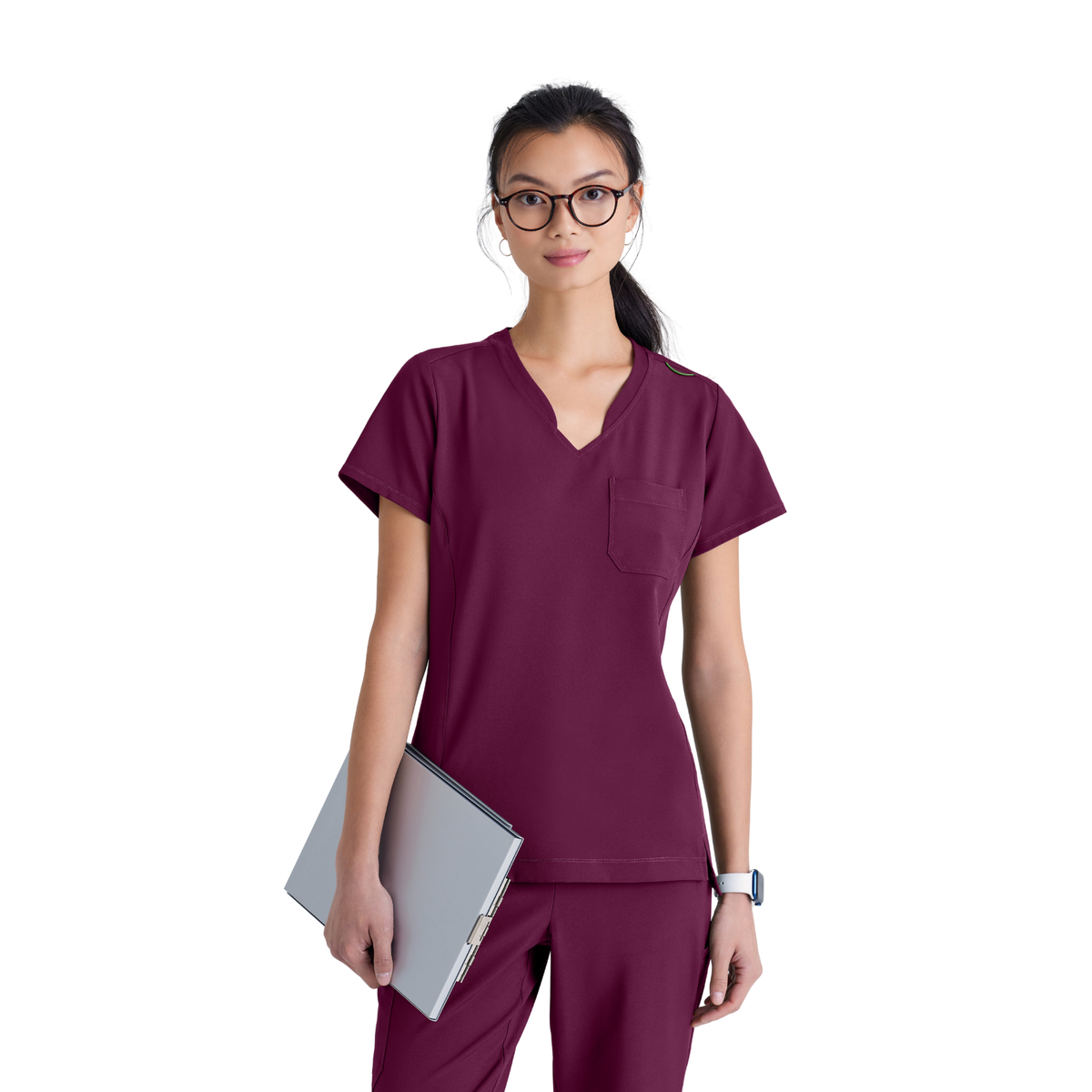 Sway Tuck-In Top - Tunique médical moderne - Femme - Grey’s Anatomy Evolve GREYS ANATOMY EVOLVE