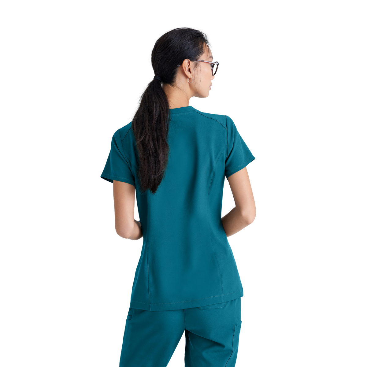 Sway Tuck-In Top - Tunique médical moderne - Femme - Grey’s Anatomy Evolve GREYS ANATOMY EVOLVE