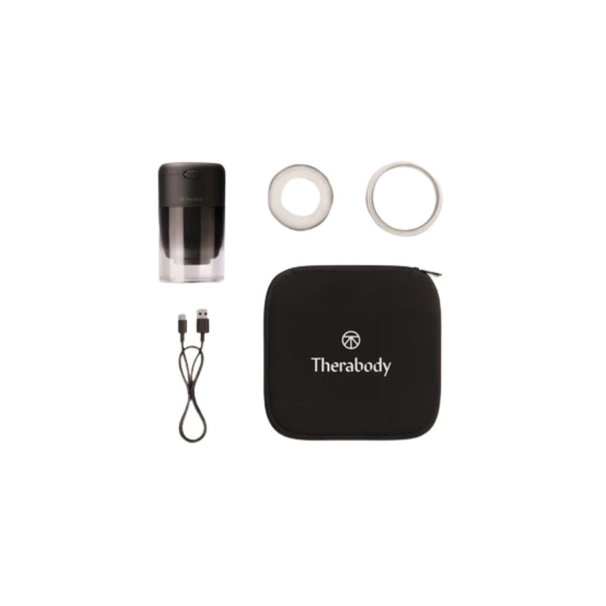 TheraCup - 3 tailles ventouses avec vibrations/chaleur - Therabody - My Médical