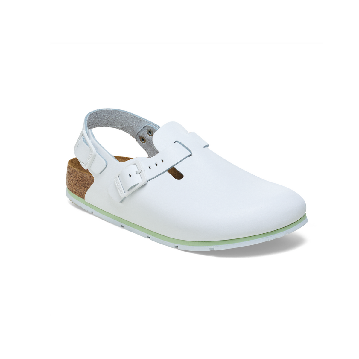 Tokio Pro - Sabot Cuir naturel - Plusieurs coloris - Birkenstock - Couleur 2 Birkenstock  Blanc-Étroite-48